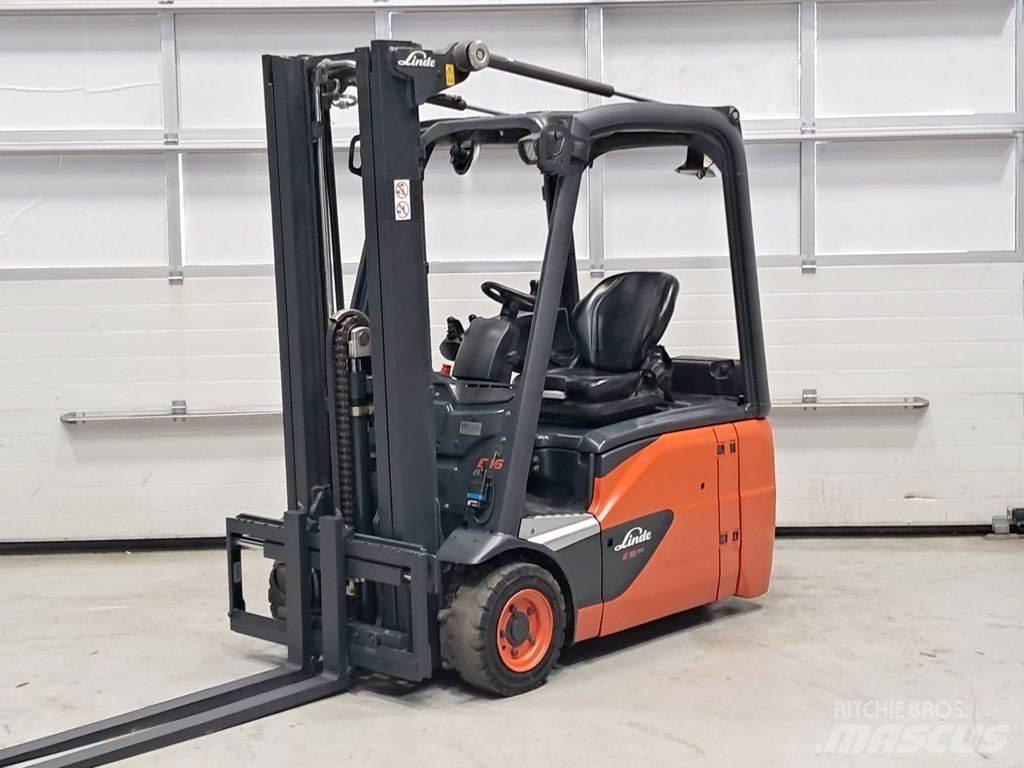 Linde E16-02 Akumulátorové vozíky