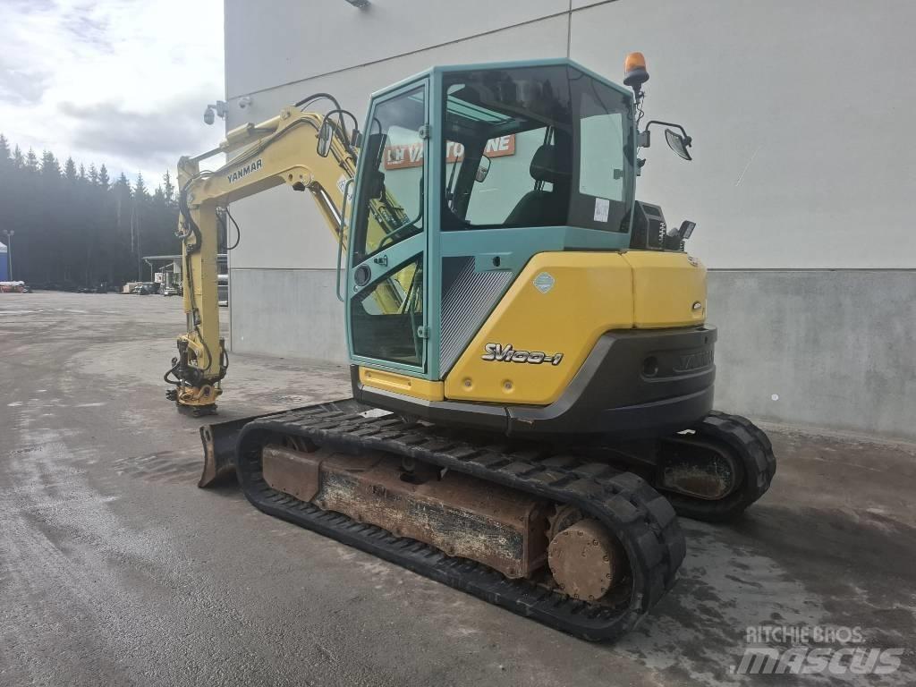 Yanmar SV 100-1A Midi rýpadla 7t - 12t