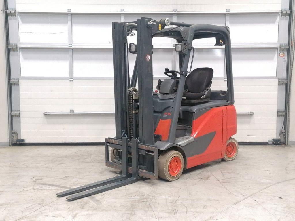 Linde E16PH-02 Akumulátorové vozíky
