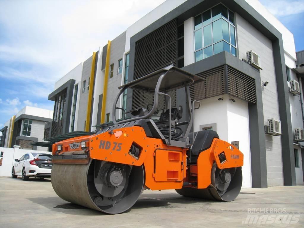Hamm HD 75 Tandemové válce