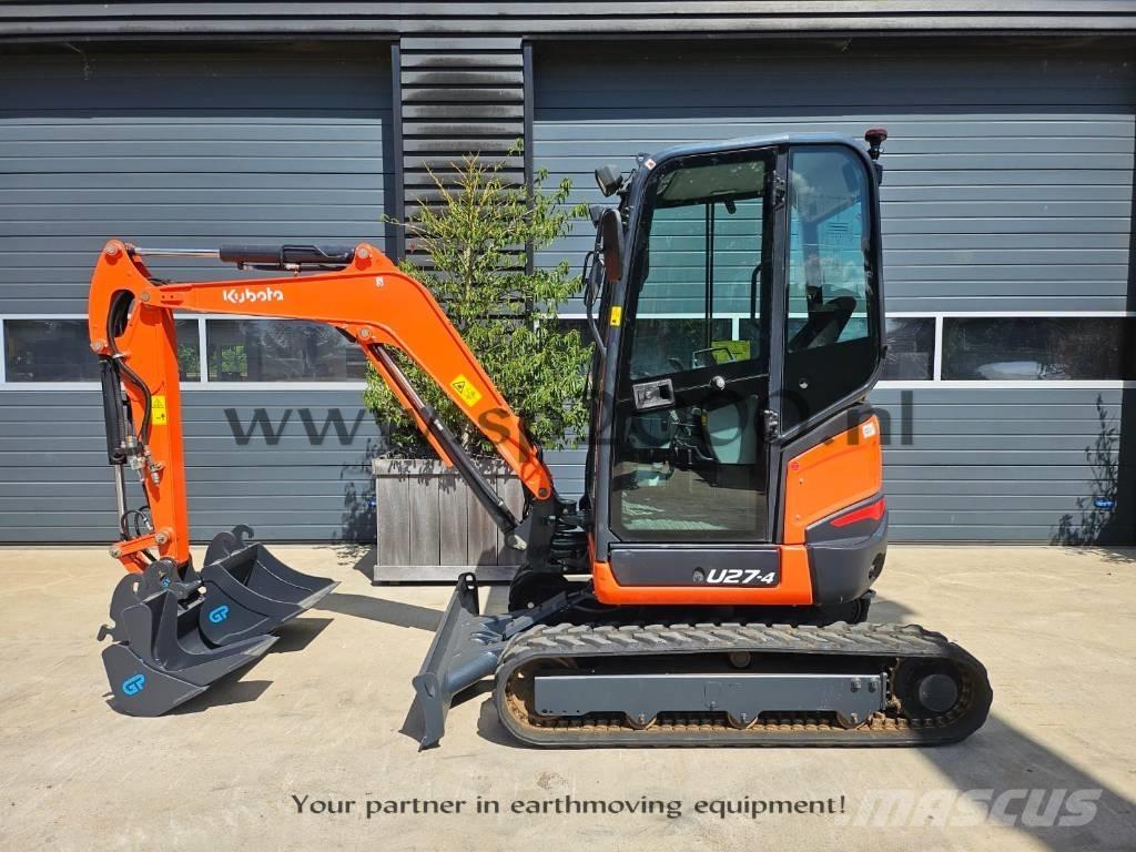 Kubota U 27-4 Mini rýpadla < 7t