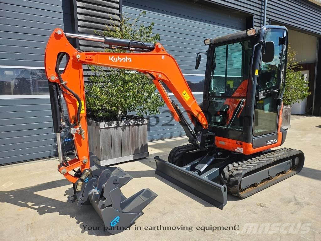 Kubota U 27-4 Mini rýpadla < 7t
