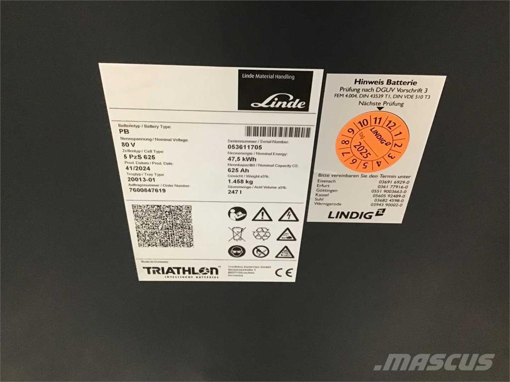 Linde E35L Akumulátorové vozíky