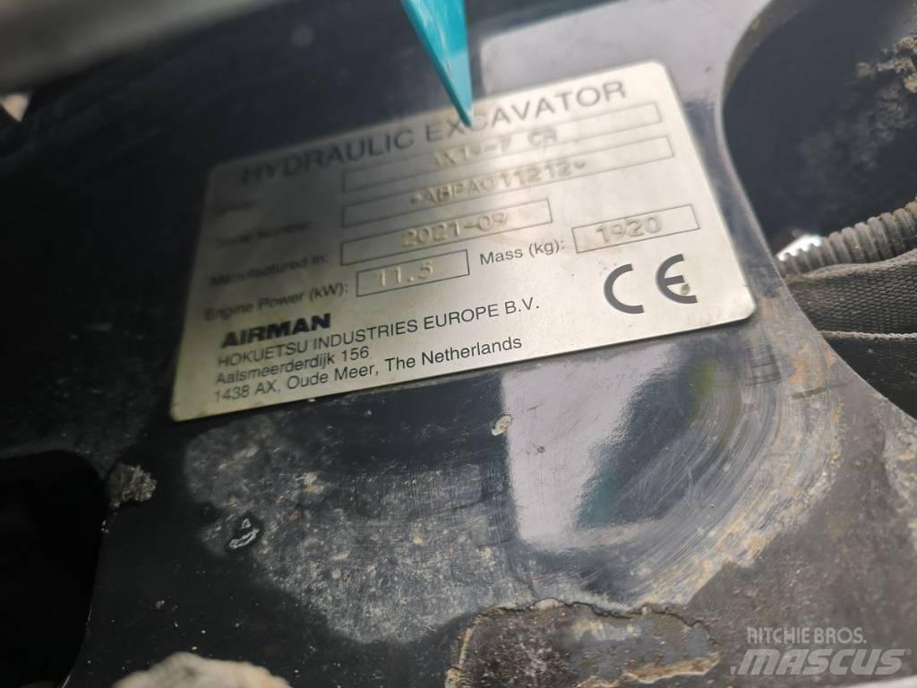 Airman AX19 Mini rýpadla < 7t