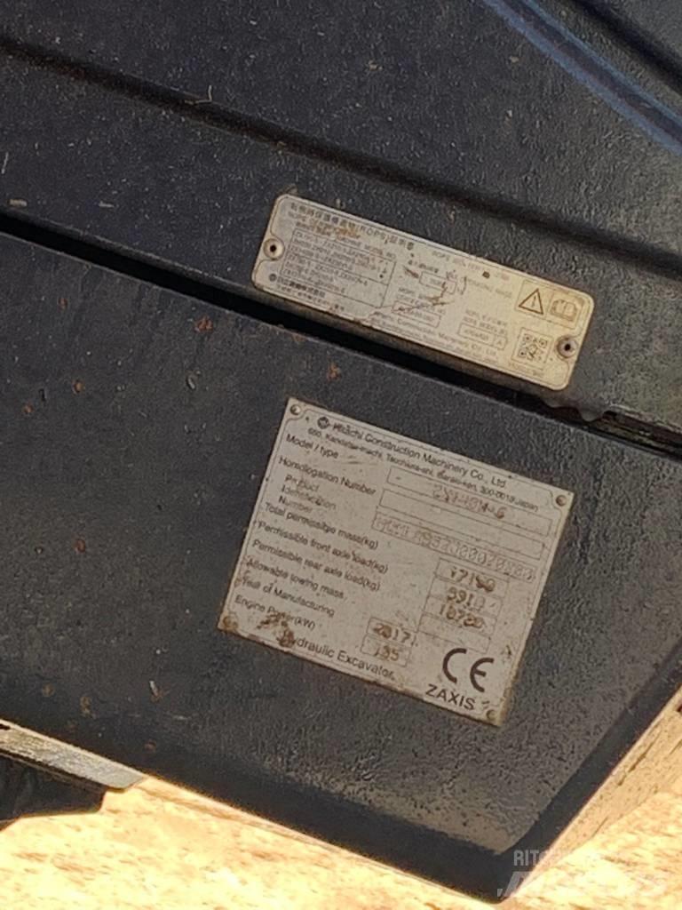 Hitachi ZX 140 W Kolová rýpadla