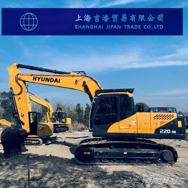 Hyundai R220 Pásová rýpadla