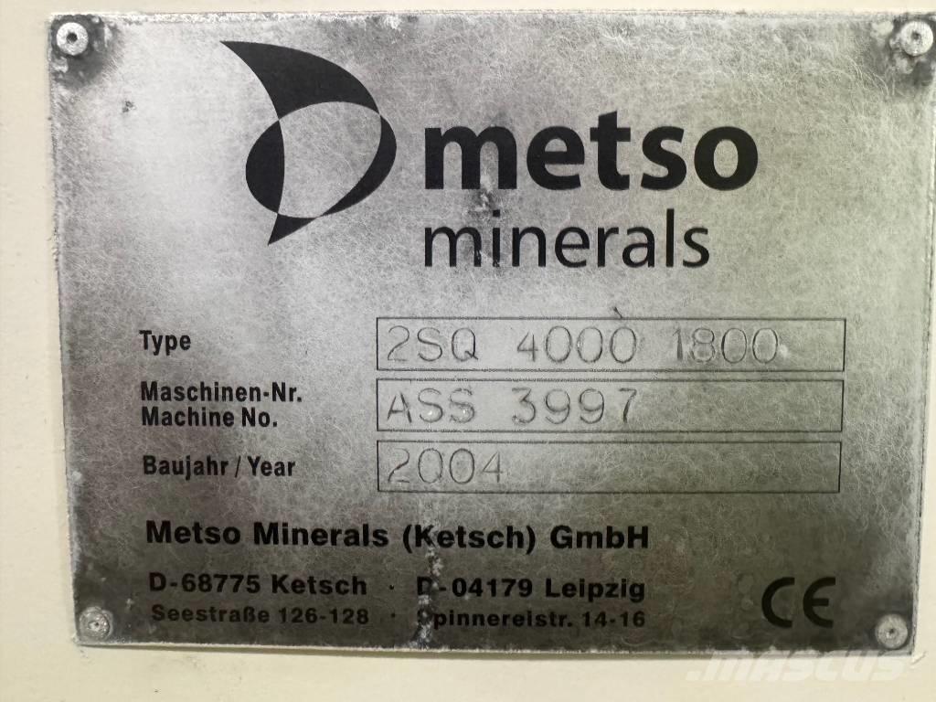 Metso 2SQ 4000 1800 Třídiče