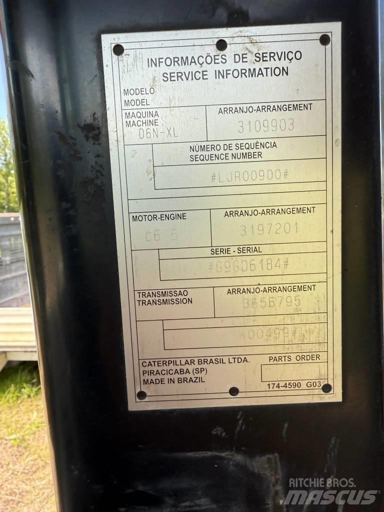 CAT D6N XL Pásové dozery