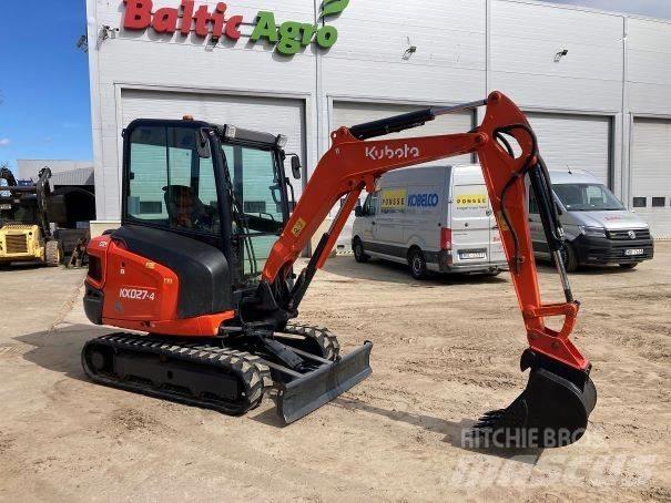 Kubota KX027-4 Mini rýpadla < 7t