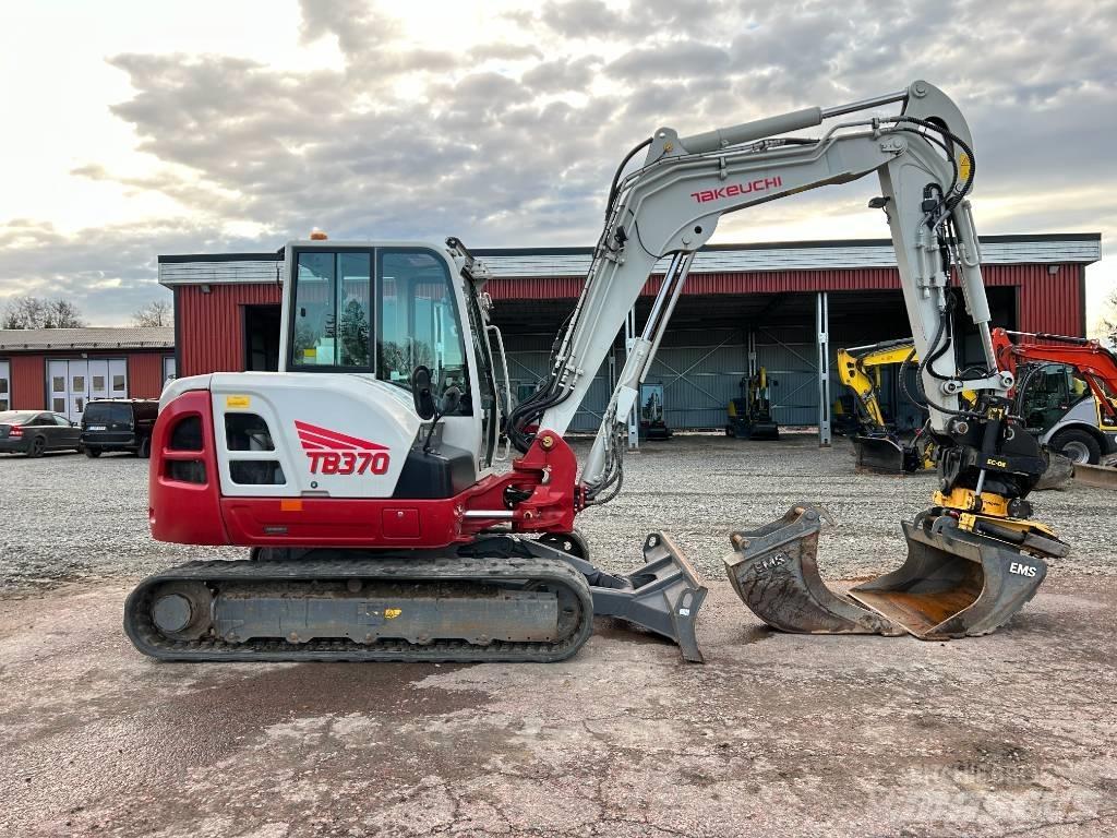 Takeuchi TB370 Mini rýpadla < 7t