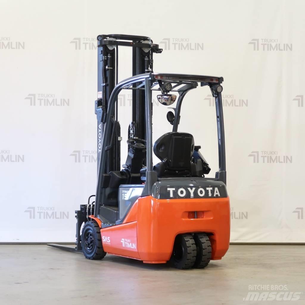 Toyota 8FBE15T Akumulátorové vozíky