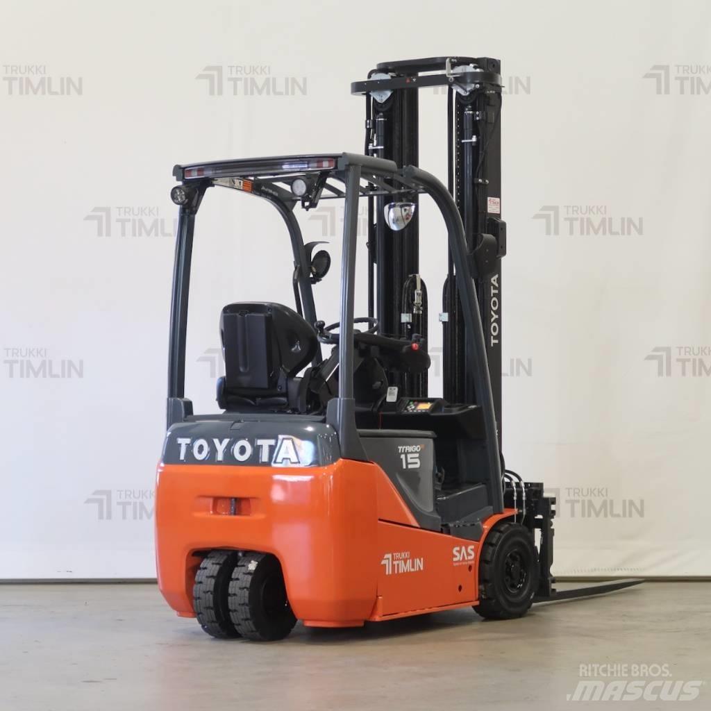 Toyota 8FBE15T Akumulátorové vozíky