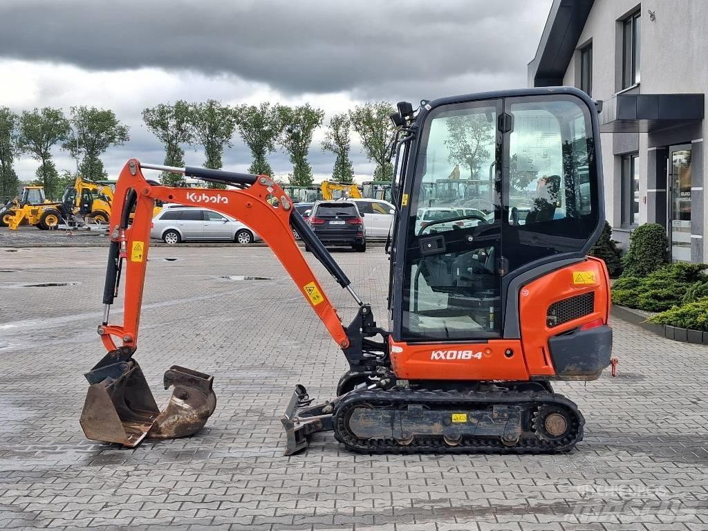 Kubota KX 018-4 Mini rýpadla < 7t