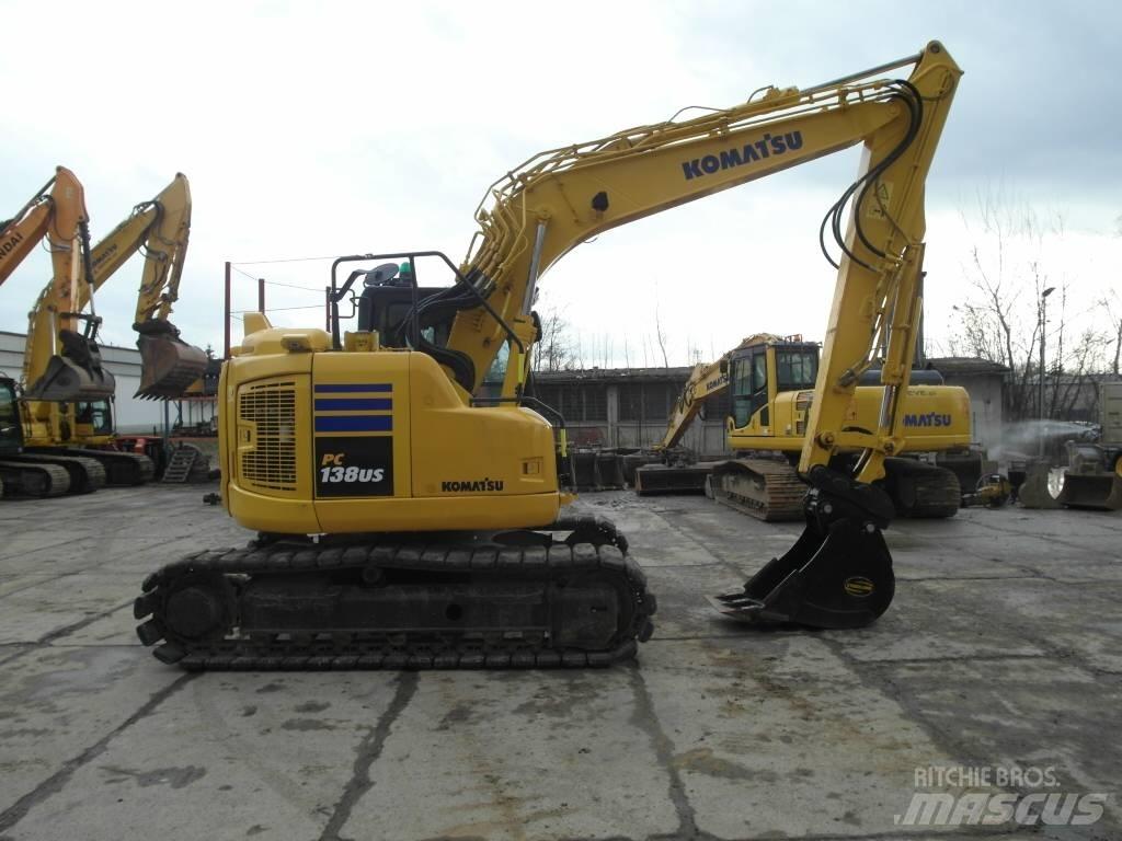 Komatsu PC 138 US-11 Pásová rýpadla
