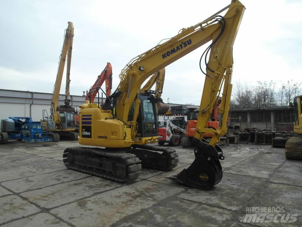 Komatsu PC 138 US-11 Pásová rýpadla