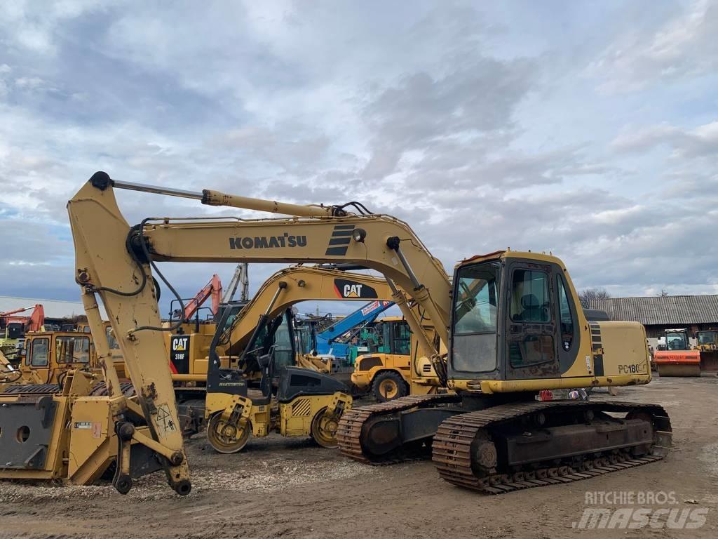 Komatsu PC 180 LC-6K Pásová rýpadla