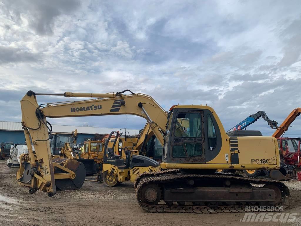 Komatsu PC 180 LC-6K Pásová rýpadla