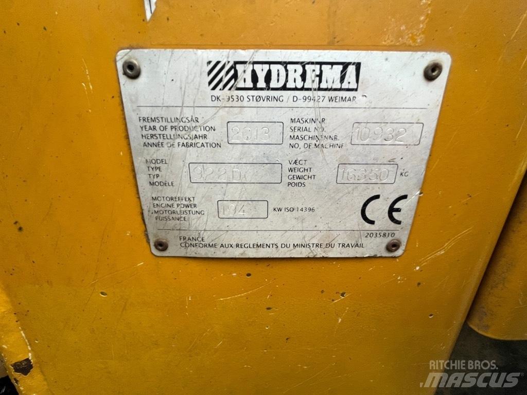 Hydrema 922 D Kloubové dempry