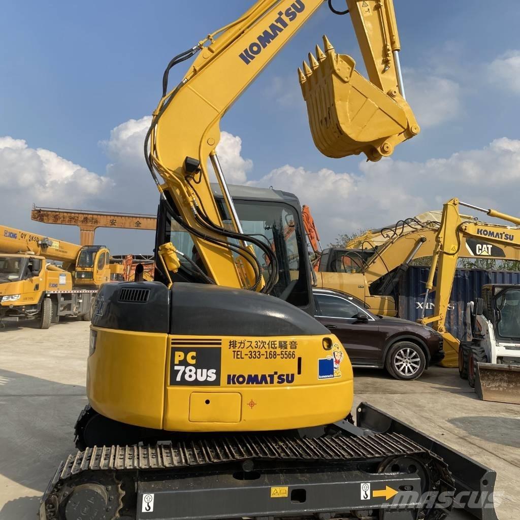 Komatsu PC 78 US Pásová rýpadla