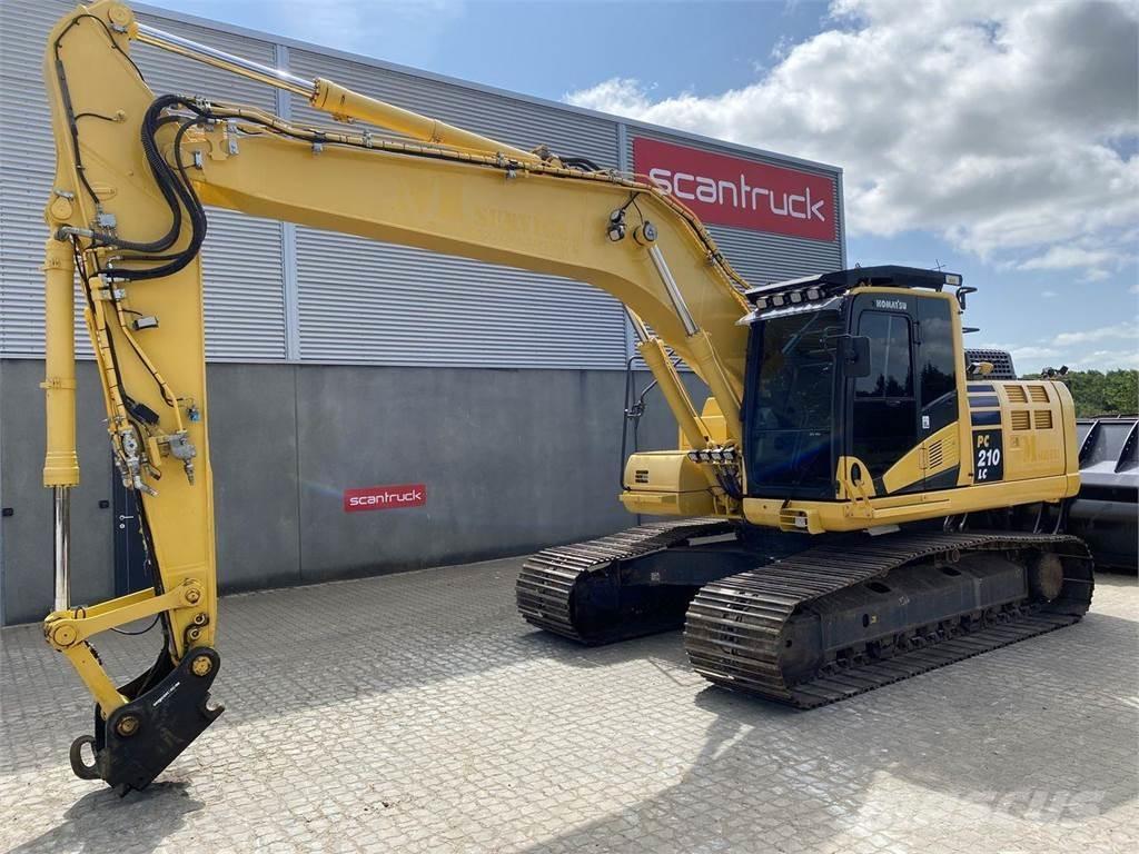 Komatsu PC210LC-11 Pásová rýpadla