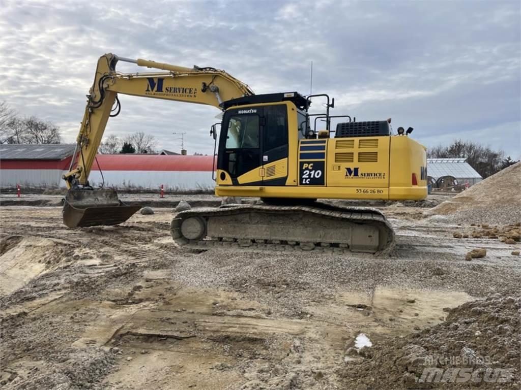 Komatsu PC210LC-11 Pásová rýpadla