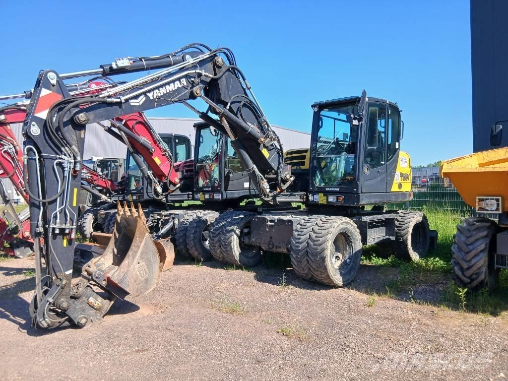 Yanmar B 110 W Kolová rýpadla