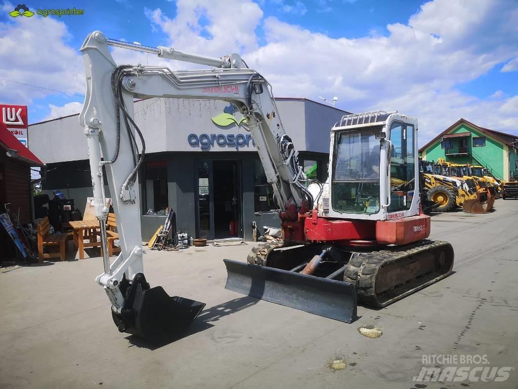 Takeuchi TB180FR Midi rýpadla 7t - 12t