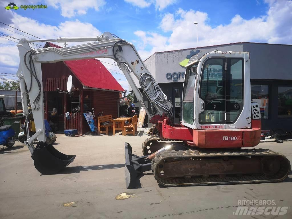 Takeuchi TB180FR Midi rýpadla 7t - 12t