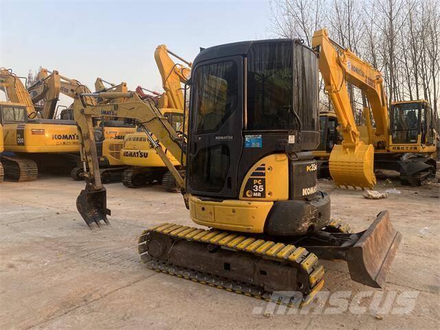 Komatsu PC35MR-2 Pásová rýpadla
