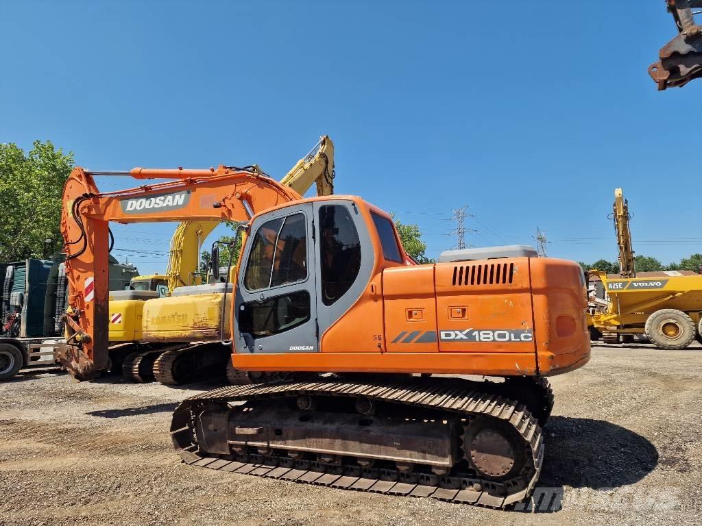 Doosan DX 180 LC Pásová rýpadla