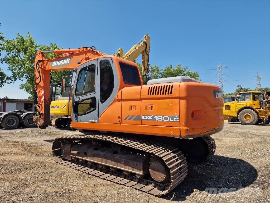 Doosan DX 180 LC Pásová rýpadla