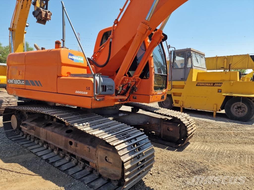 Doosan DX 180 LC Pásová rýpadla