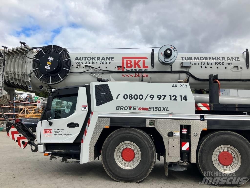 Grove GMK 5150 XL Jeřáby pro těžký terén