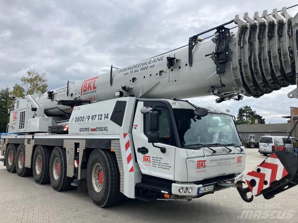 Grove GMK 5150 XL Jeřáby pro těžký terén