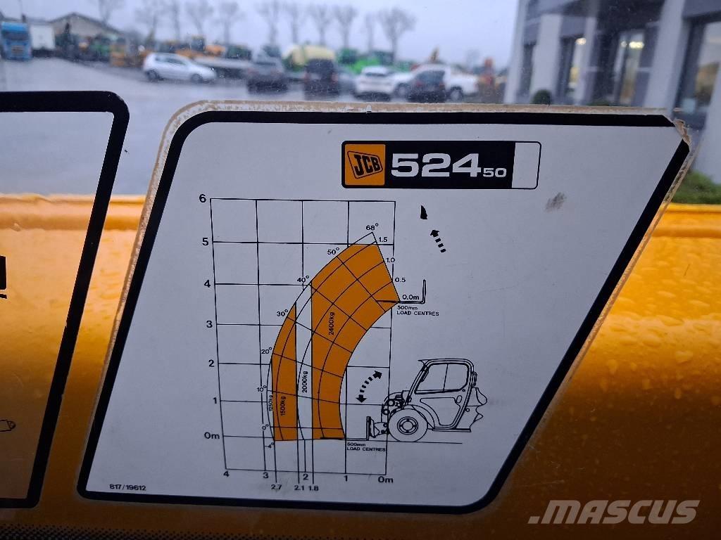 JCB 524-50 Teleskopické nakladače pro zemědělství