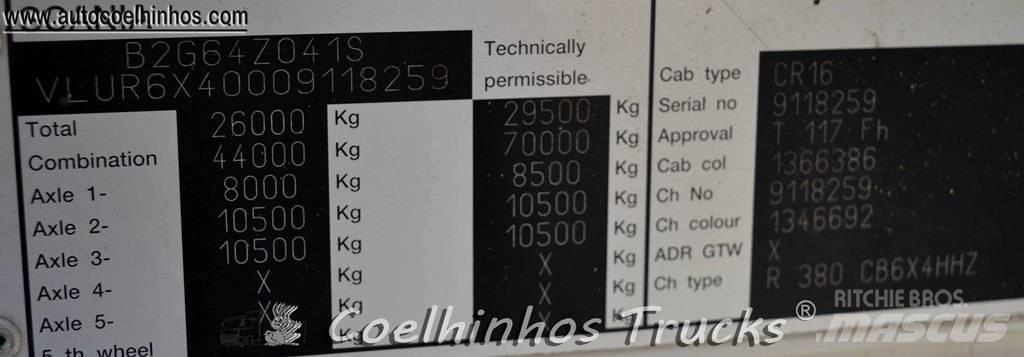Scania R 380 Kontejnerový rám/Přepravníky kontejnerů