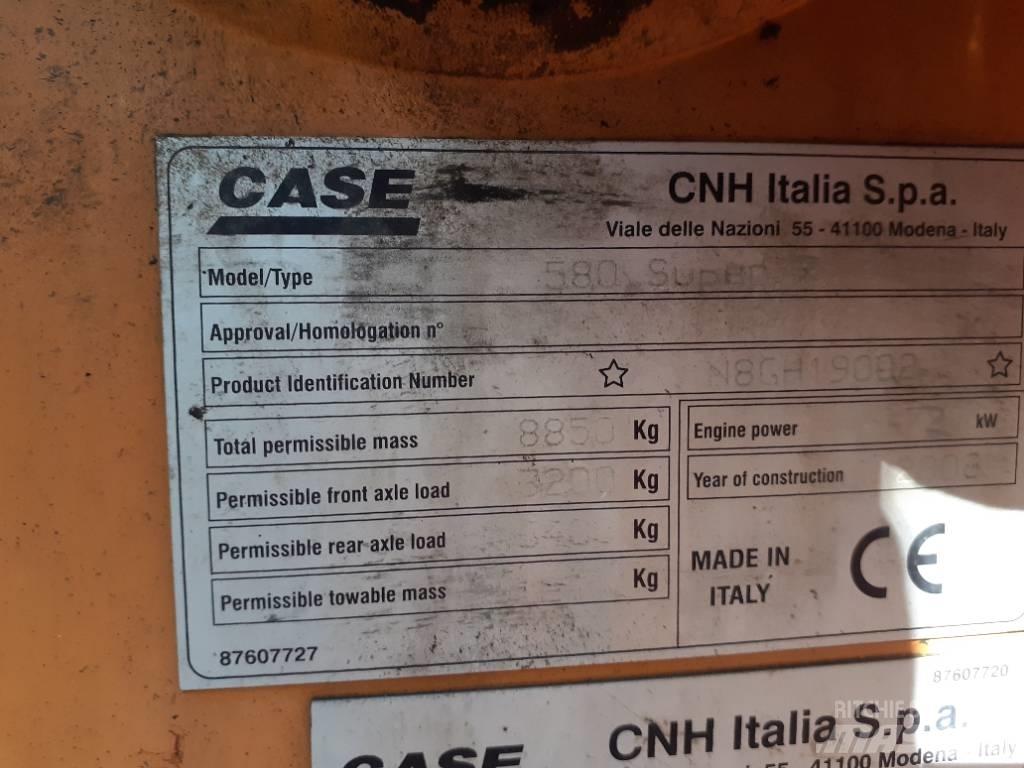 CASE 580 SUPER R Rýpadlo-nakladače