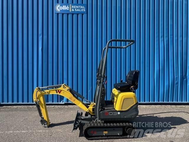 Wacker Neuson 803 Mini rýpadla < 7t