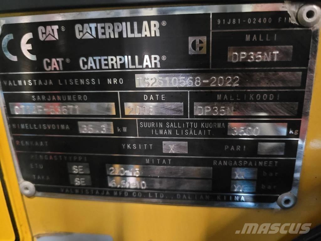 CAT DP 35 N Dieselové vozíky