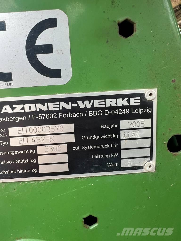 Amazone ED 452 K Mechanické secí stroje