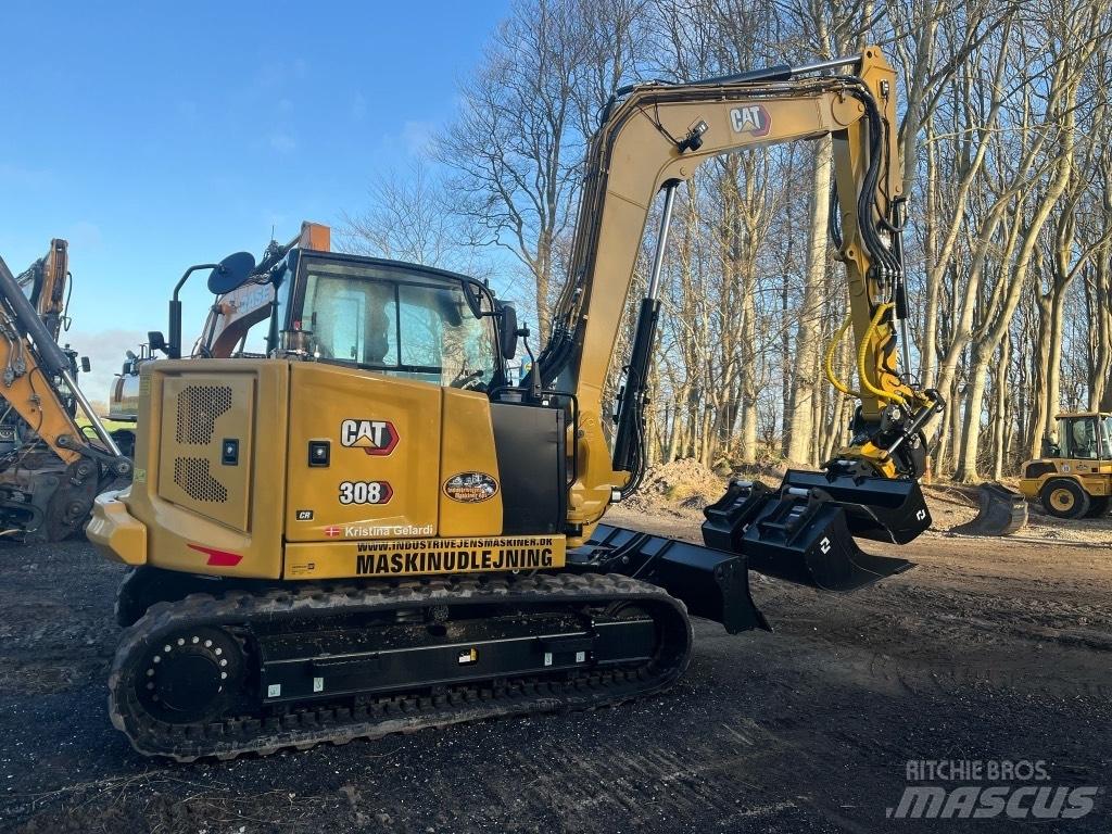 CAT 308 Midi rýpadla 7t - 12t