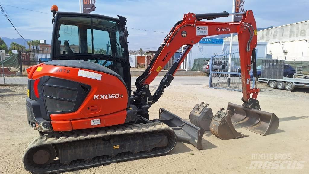 Kubota KX 060-5 Mini rýpadla < 7t