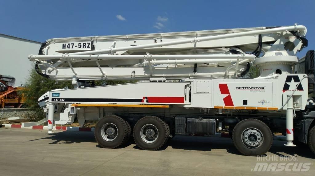 Betonstar 47M-5RZ Nákladní auta s čerpadly betonu
