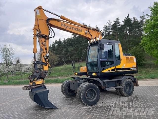 Hyundai Robex 140 W Kolová rýpadla