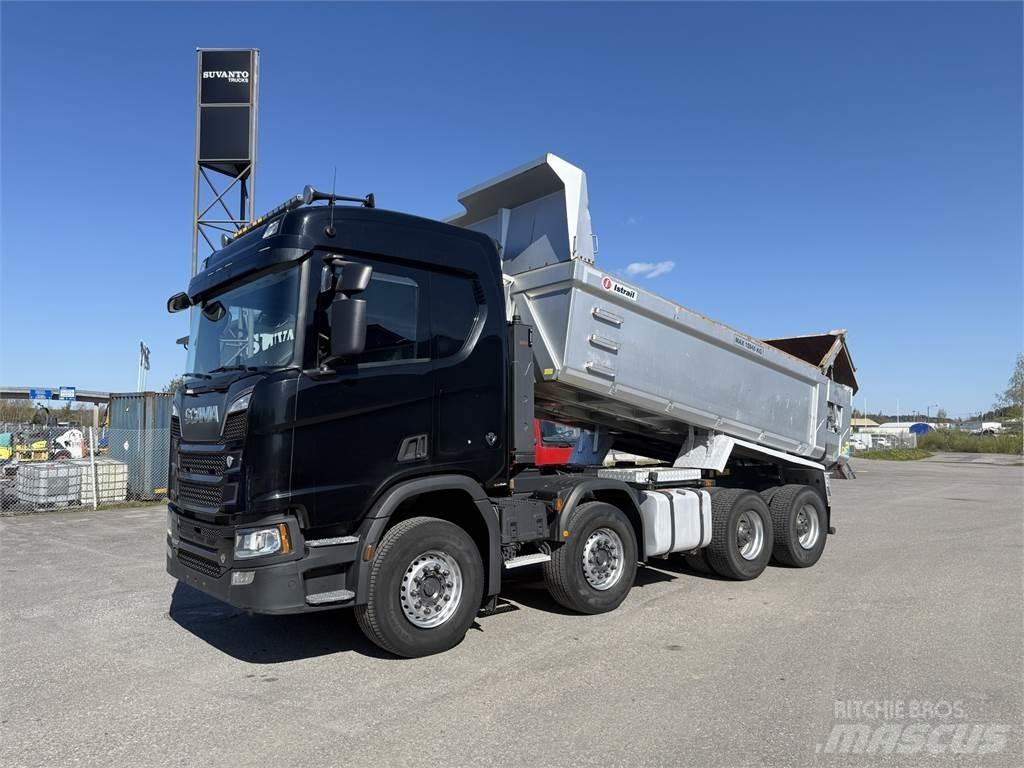 Scania R580 8X4 Sklápěče