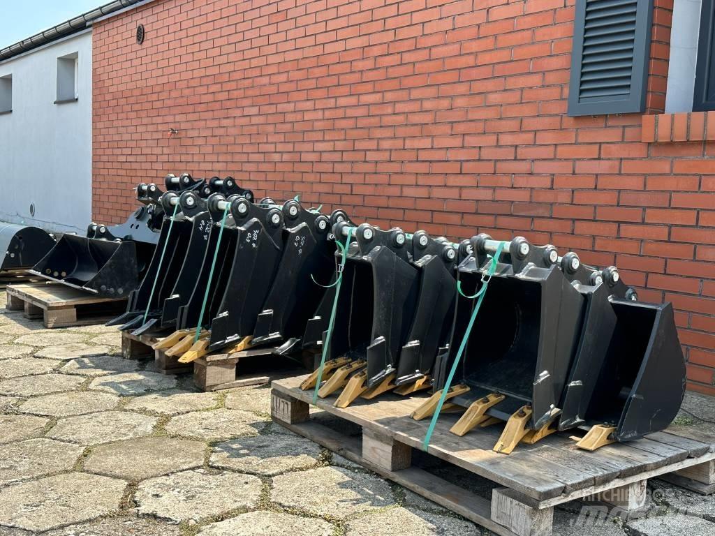 CAT ŁYŻKI / BUCKETS Mini rýpadla < 7t
