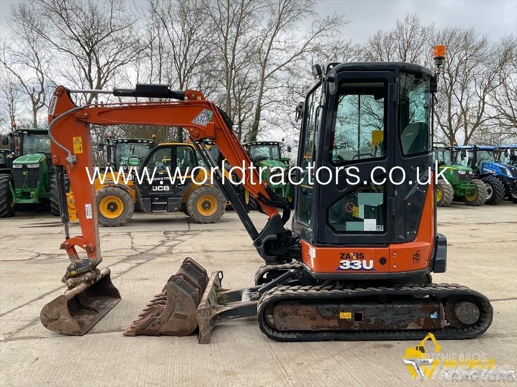 Hitachi ZX 33 U Mini rýpadla < 7t