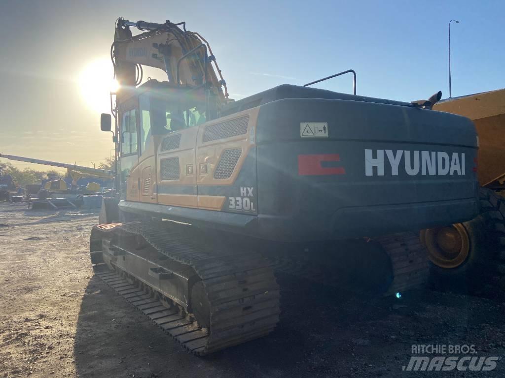 Hyundai HX330L Pásová rýpadla