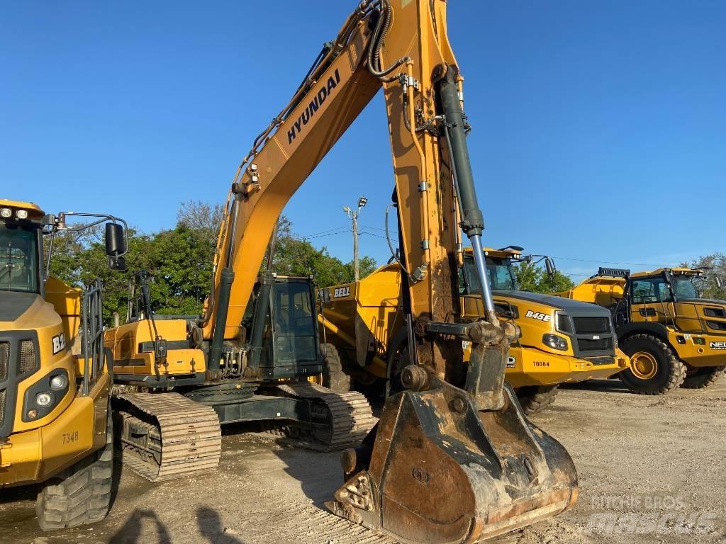 Hyundai HX330L Pásová rýpadla