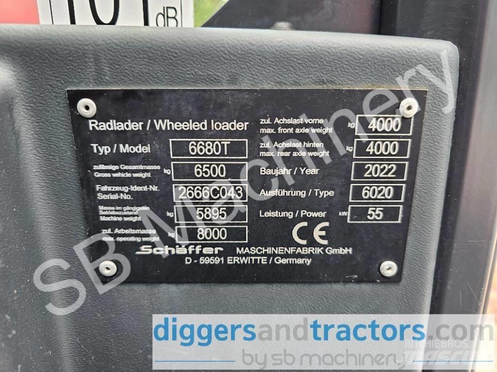 Schäffer 6680 Teleskopické nakladače pro zemědělství